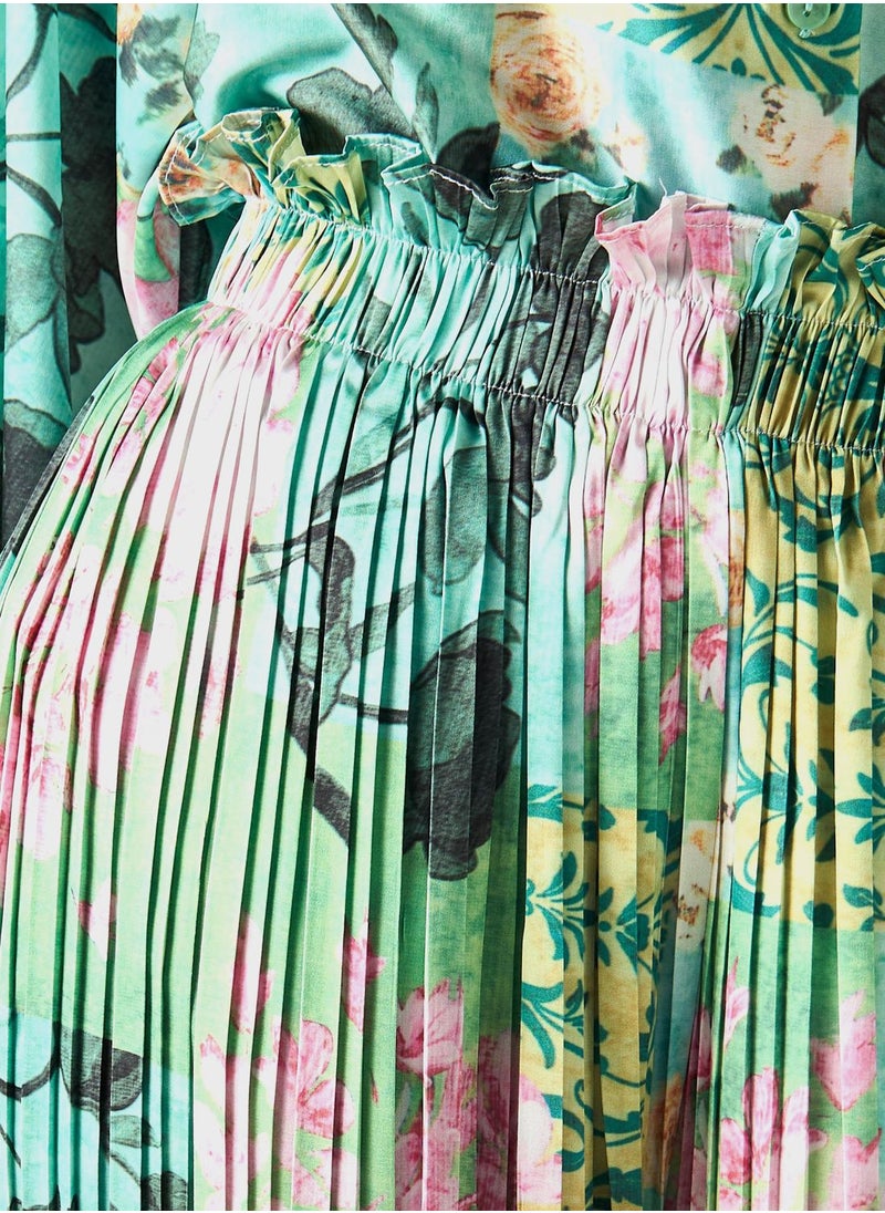 2Xtremz - Printed Wide Leg Pants - Image 1