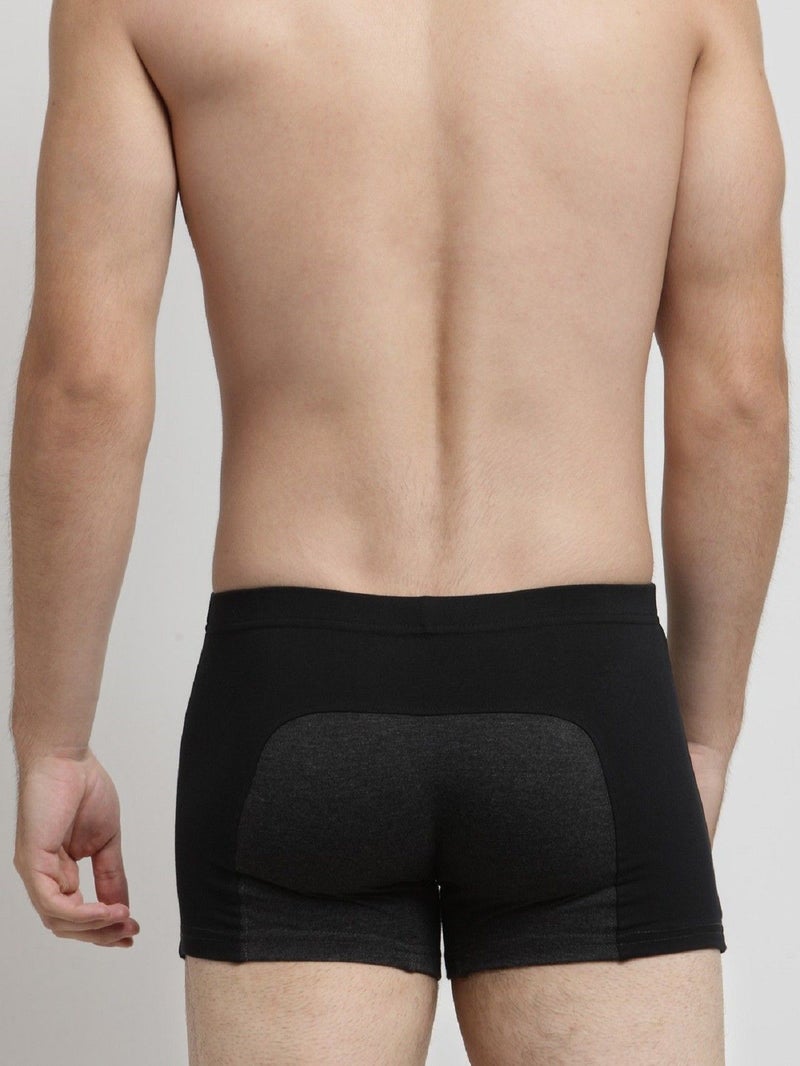 IC4 Store Men's Black and Charcoal Trunk Pack of 2 - Image 3