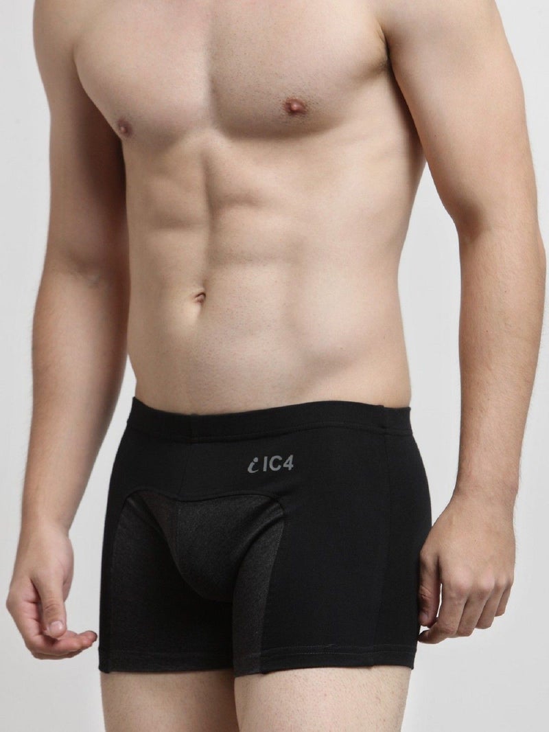 IC4 Store Men's Black and Charcoal Trunk Pack of 2 - Image 2