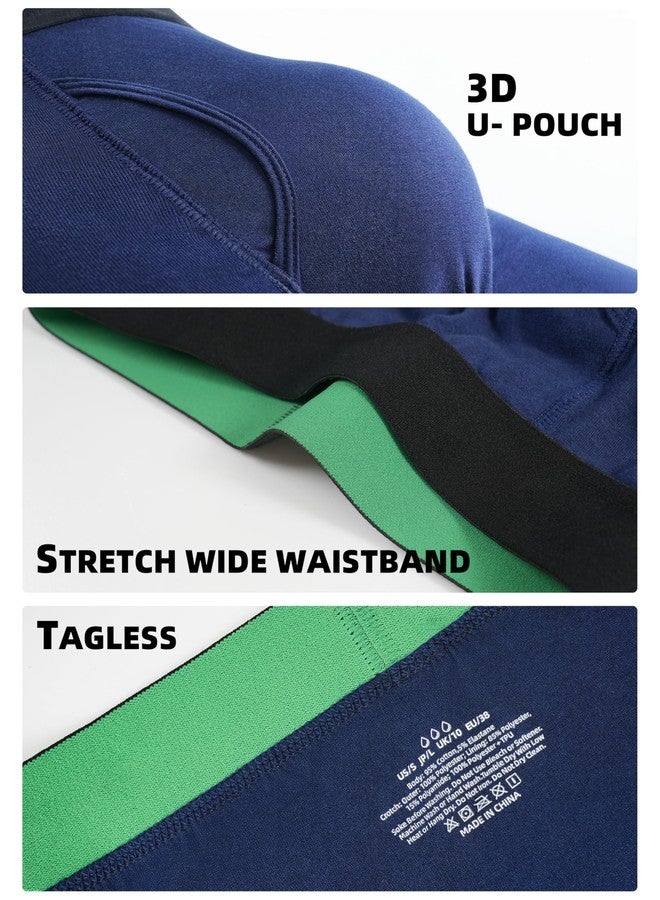 TIICHOO Washable Urinary Mens Incontinence Underwear Cotton Leak Proof Briefs 5 Pack(M, Black/Red/Blue/Grey - Image 5