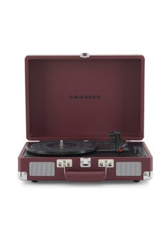 Crosley Crosley Cruiser Plus Portable Turntable With Bluetooth Out- Burgundy 