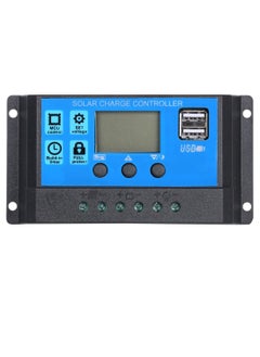 NIBEMINENT Mono Crystalline Solar Panel With Controller Black/Blue/Silver  - Image 2