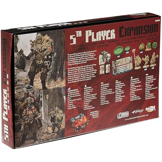 CMON Blood Rage - 5Th Player Expansion - Image 4