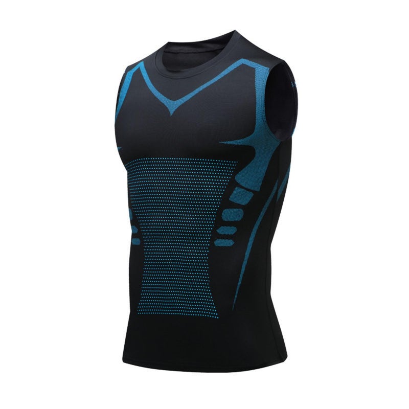 New Version Ionic Shaping Vest - Energxcell Ionic Shaping Vest Crewneck Slimming Compression Tank - Image 1