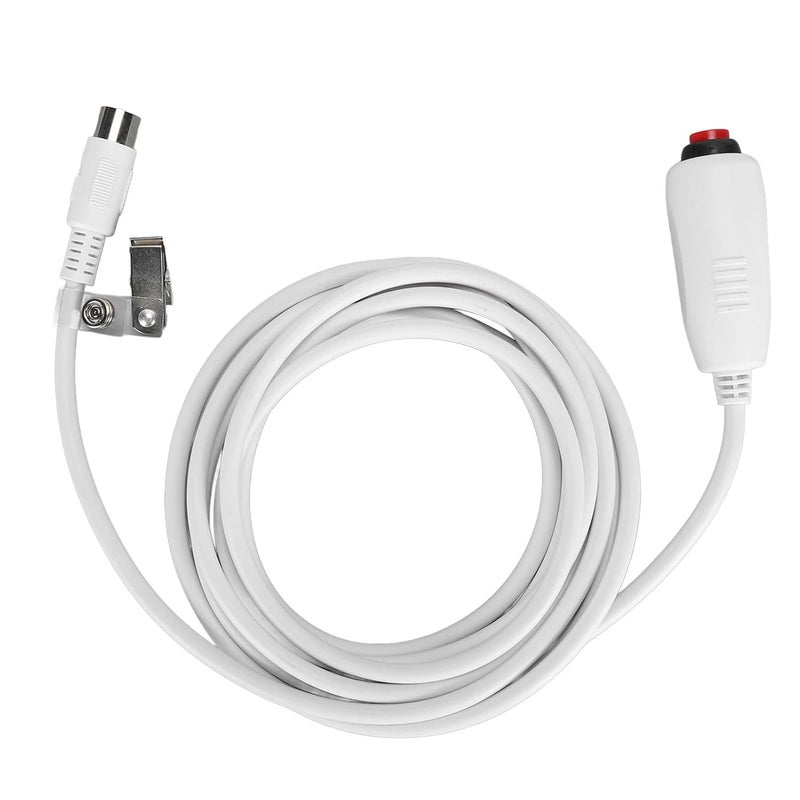 Nurse Call Cord, Universal Replacement with Large Din 8 Pin Connector Handle Clamp/Holder, Emergency Call Cable for Caregivers Patients Elderly Disabled - Image 4