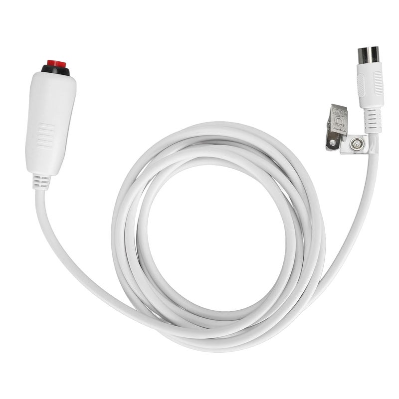 Nurse Call Cord, Universal Replacement with Large Din 8 Pin Connector Handle Clamp/Holder, Emergency Call Cable for Caregivers Patients Elderly Disabled - Image 2
