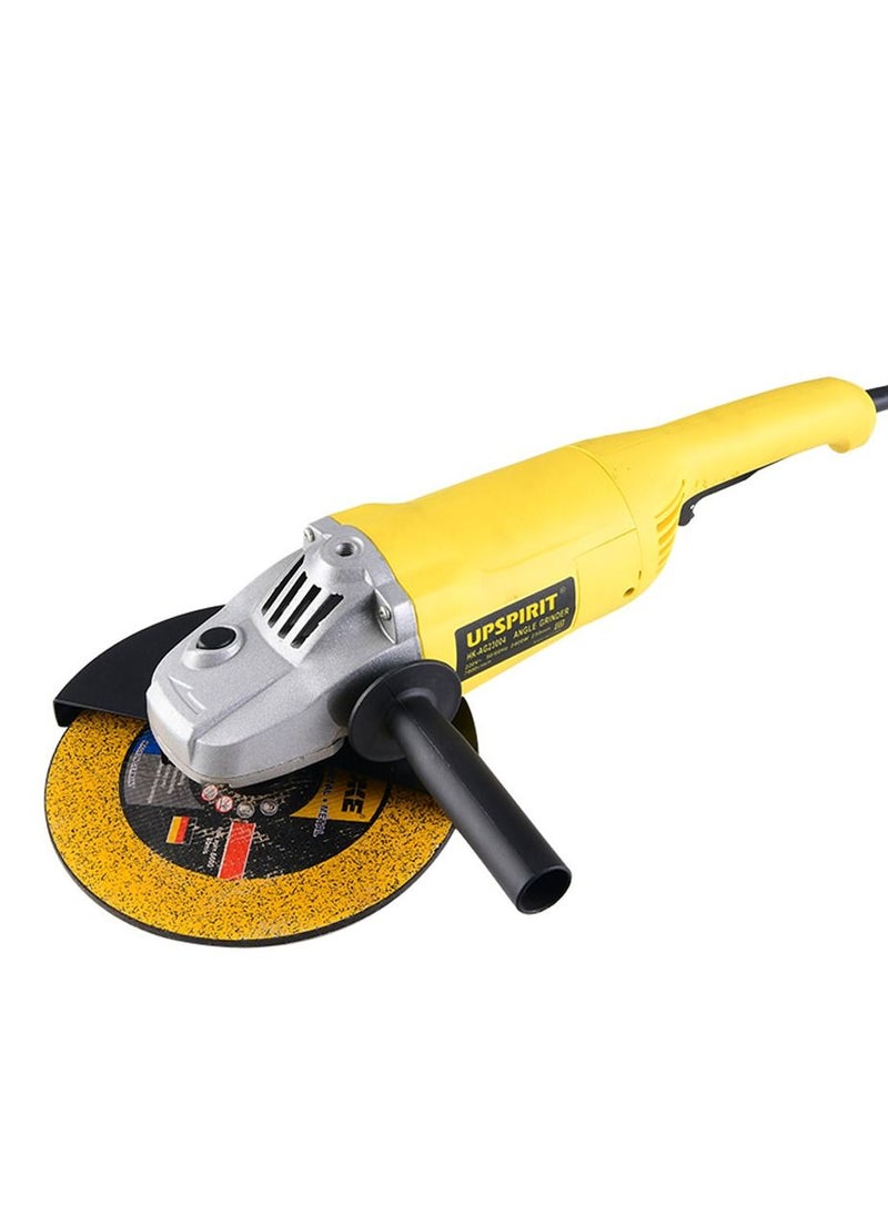 upspirit - Big Power Stone Wet Water Electric Angle Grinder 2600w 230mm - Image 1