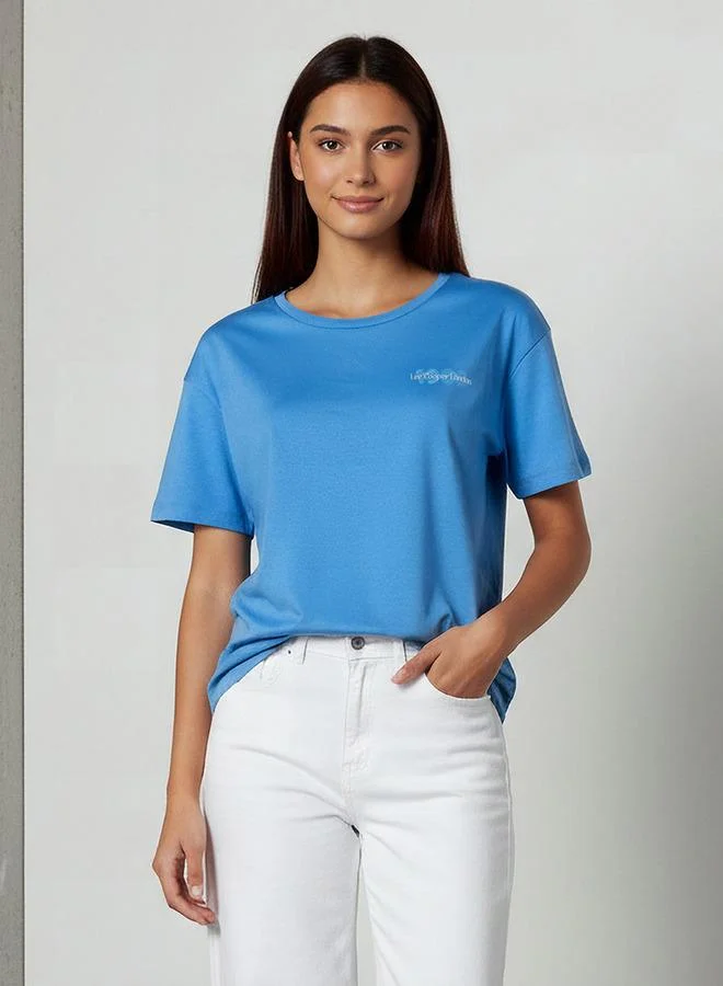 Lee Cooper Regular Fit Cotton T-shirt with Print