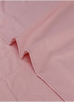PACHA HOME Plain sheet set with fabric pattern - color: Pink -Size: 240*270+2 pillowcases.  - Image 3
