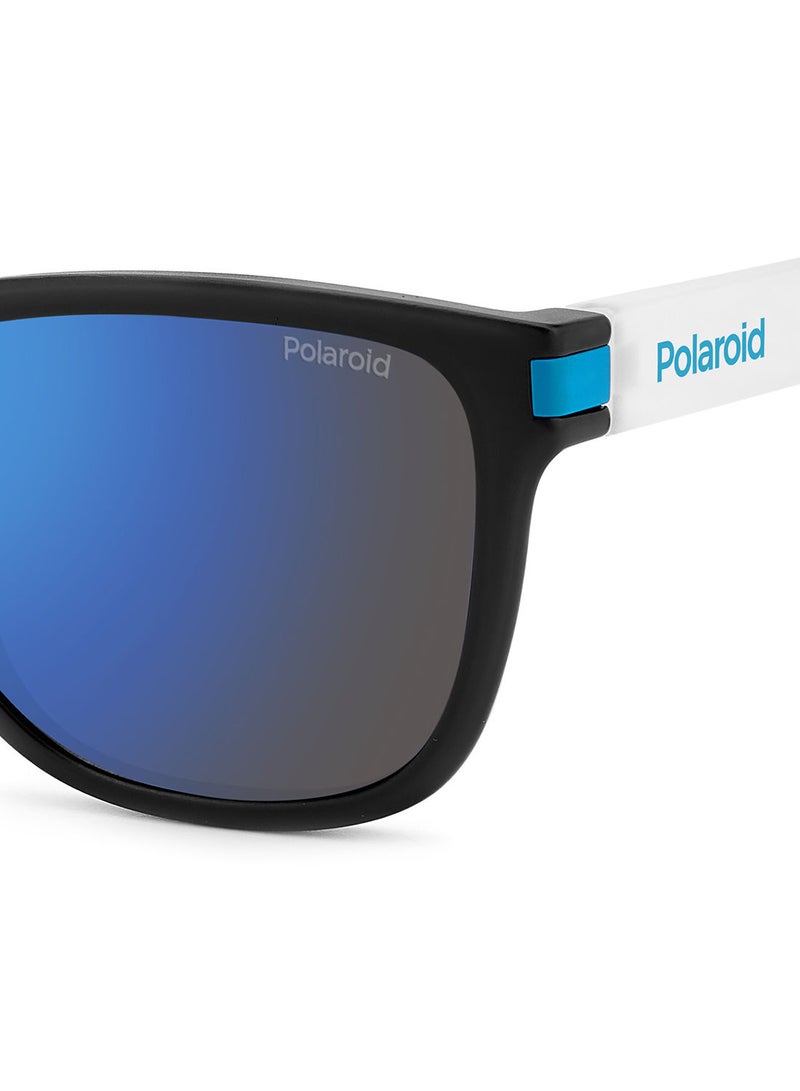Polaroid Unisex UV Protection Square Sunglasses - Pld 2138/S Mtblkblue 56 - Lens Size: 56 Mm - Image 5