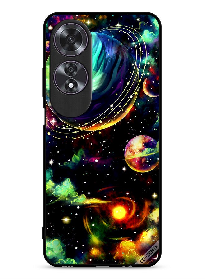 Covernex Oppo A60 Protective Case Cover Plants Saturn - Image 1