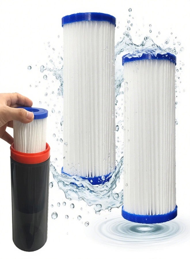 xcivi 2 Pack Replacements Micron Cartridge for Marineland Magnum ML90770 Canister Filters, Fits for Magnum Canister Filters, Compatible with Marineland Canister with Micron Cartridge PA0140 - Image 1