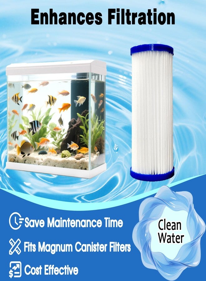 xcivi 2 Pack Replacements Micron Cartridge for Marineland Magnum ML90770 Canister Filters, Fits for Magnum Canister Filters, Compatible with Marineland Canister with Micron Cartridge PA0140 - Image 4