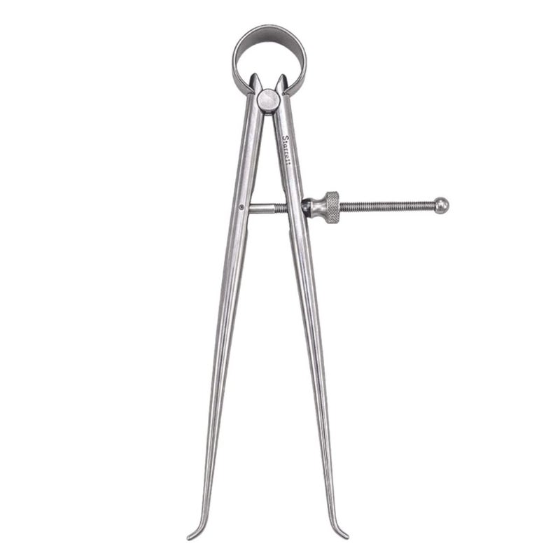 Starrett Starrett Toolmakers SpringType Caliper and Divider with Bow Spring and Hardened Fulcrum Stud  6 Size and Capacity Spring Joint Type  2746  - Image 1