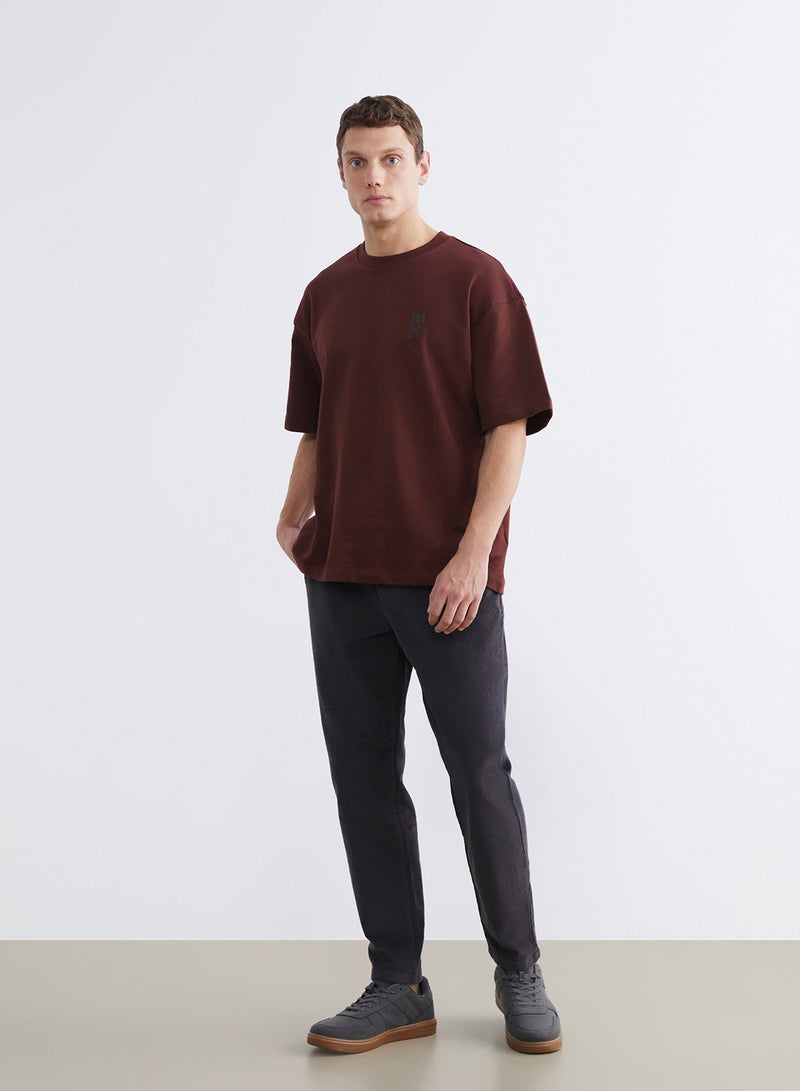 LC WAIKIKI Crew Neck Printed Jersey Men's T-Shirt - Image 2