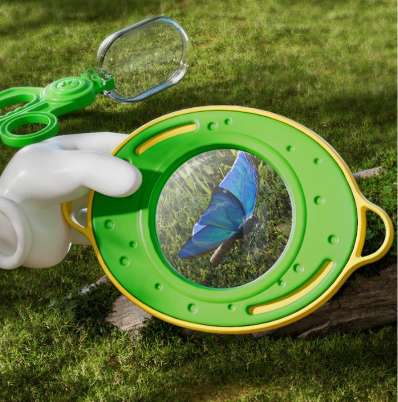 Bug Catching Kit: Green 360° Panoramic Observation - Safe Child-Friendly Design Insect Habitat for Outdoor Nature Exploration, Young Explorers - Image 4