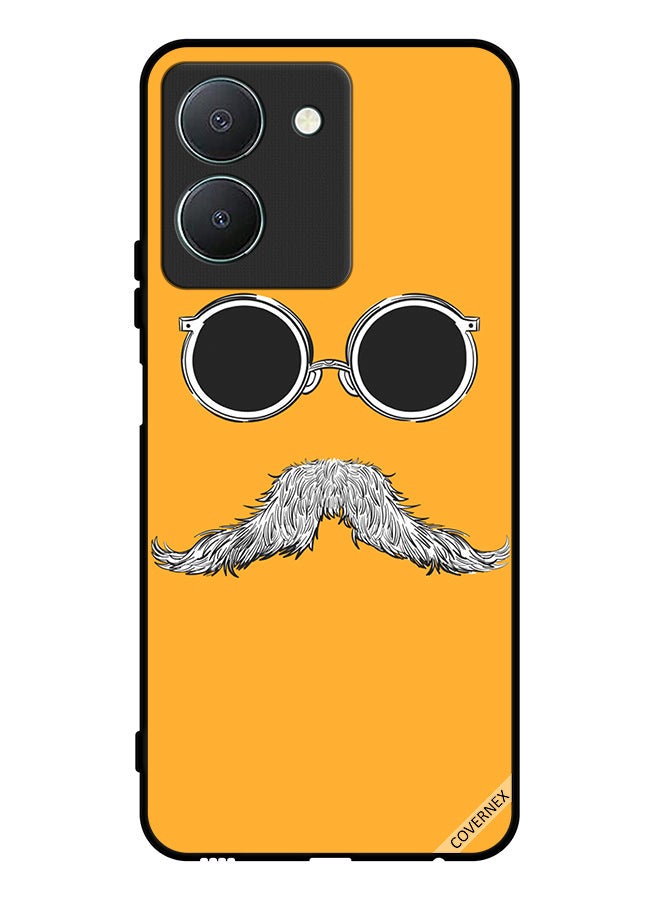 Covernex Protective Case Cover For Vivo Y36 5G Glasses And Mustache Art - Image 1
