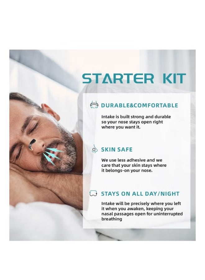 BIVATU Anti-Snoring Nose Strips | Comfortable Nasal Strips for Better Airflow & Night Comfort - Image 3
