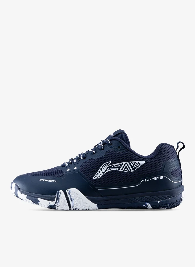 Li-Ning Navy/White Lining Saga Lite S1 Badminton Shoes  Unisex-adult Non Marking Lightweight & Durable  | Best Price UAE