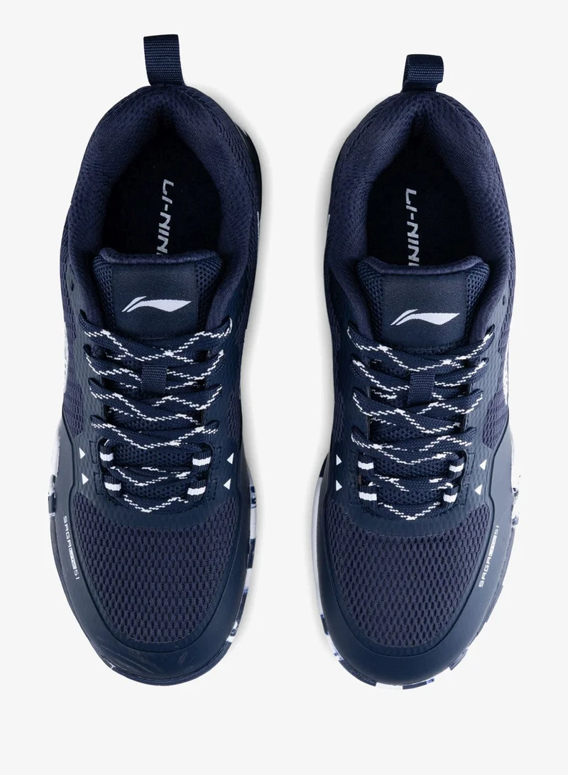 Li-Ning Navy/White Lining Saga Lite S1 Badminton Shoes  Unisex-adult Non Marking Lightweight & Durable  | Best Price UAE