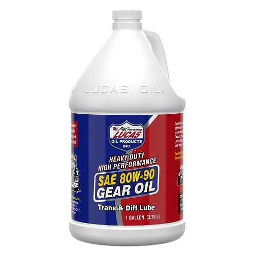 Lucas Oil 10046 SAE 80W90 Heavy Duty Gear Oil 1 Gallon