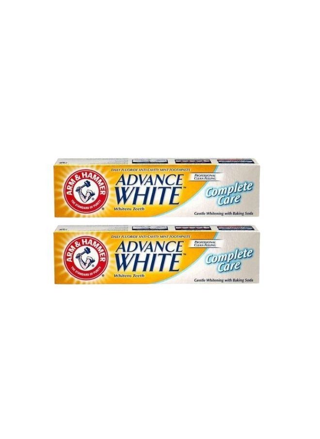 Arm & Hammer - عبوة مزدوجة من Advance White Complete Care بحجم 230 جرام - Image 1
