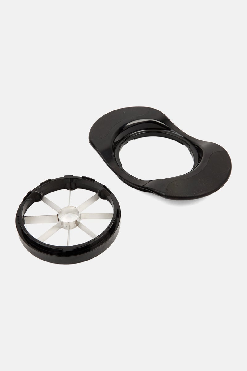 Bombay Two in One Apple Corer And Wedger, Black - Image 3