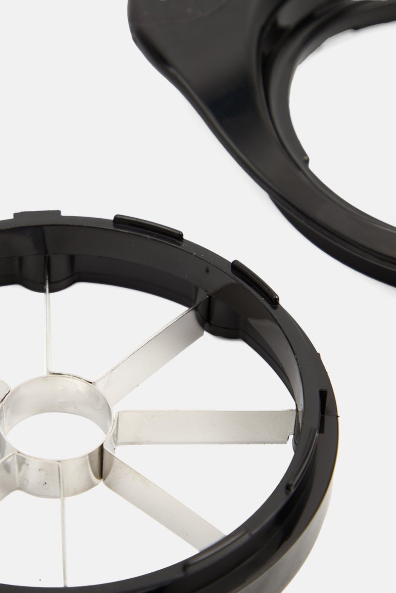 Bombay Two in One Apple Corer And Wedger, Black - Image 4