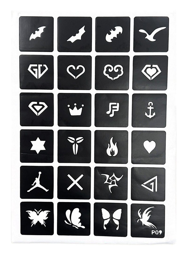 مودا هدية العيد | قالب وشم، ملصق حناء، حبر وشم سحري، قالب وشم، ملصق حناء، حبر وشم سحري، قالب وشم، ملصق حناء، حبر وشم سحري، قالب وشم، ملصق حناء، حبر وشم سحري، قالب وشم، ملصق حناء، حبر وشم سحري، قالب وشم، ملصق حناء، حبر وشم سحري، مجموعة ملصقات حناء - Image 3