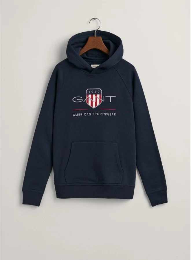 GANT Teens Archive Shield Hoodie