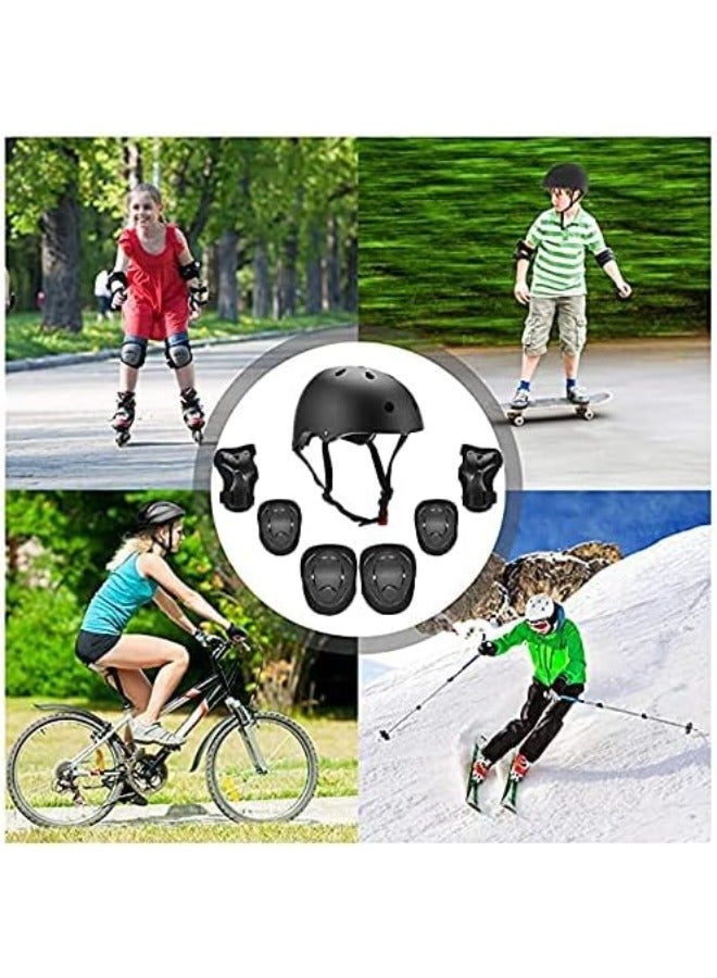 Top-rated 7-in-1 Kids Bike Helmet Set | Adjustable Safety Gear for Cycling, Skating, Skateboarding | Premium Protection for Boys and Girls (Ages 3-10) | Breathable, Easy-Clean, Strong Impact.  - Image 2