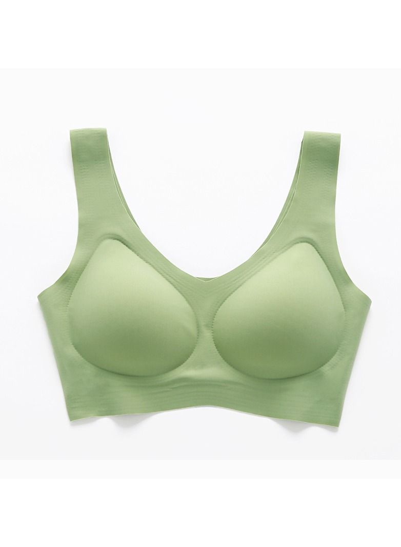 Loquat No Steel Ring Gathering Quick Drying Shock Proof Yoga Sports Bra 