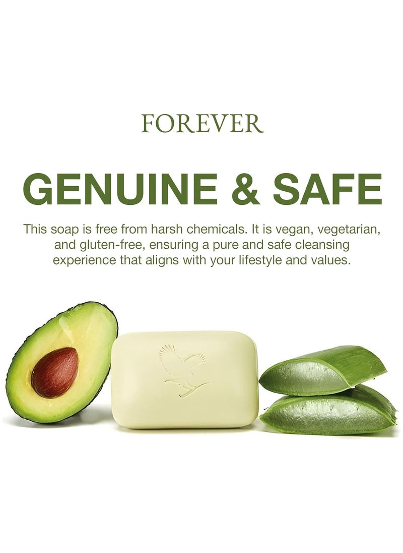 Forever Living Avocado & Aloe Vera Face & Body Soap - Forever Living - USA - 3pcs  - Image 4
