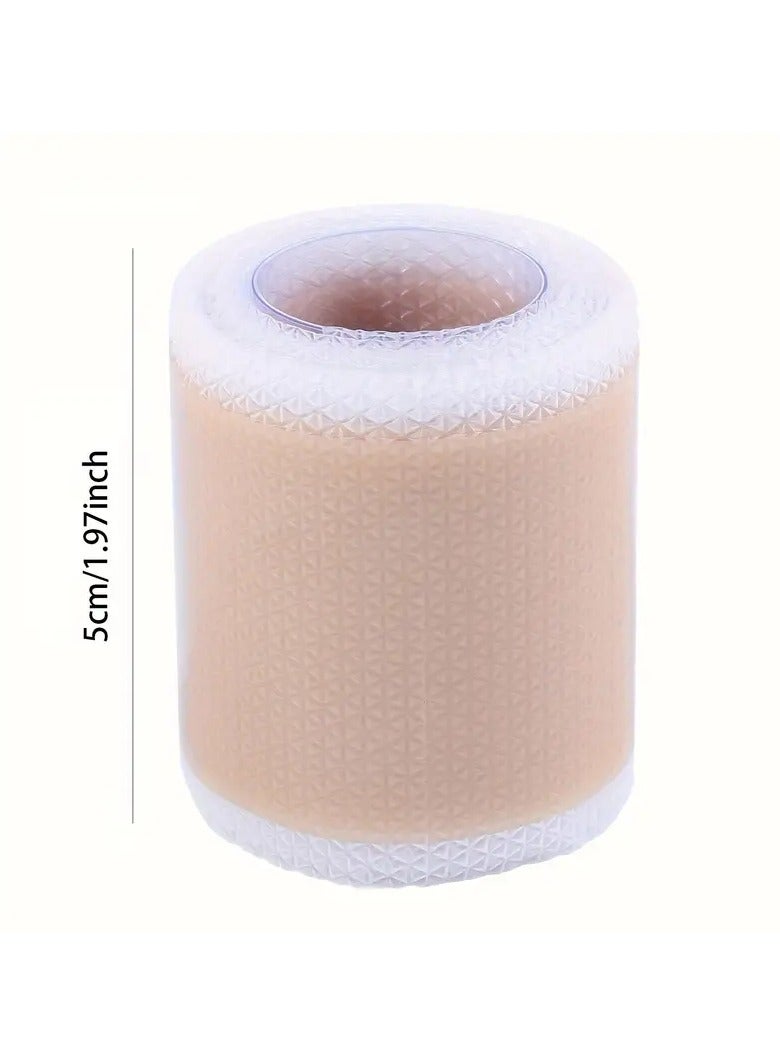 ORiTi لفافة جل السيليكون 4سم*150سم لاصقة جروح السيليكون بلون البشرة غير مرئية - Image 3
