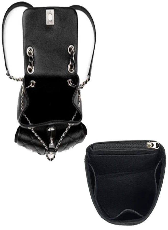 Lckaey Purse Organizer Insert for duma backpack organizer duma backpack 23P insert 1019black-L - Image 3