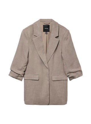 Vero Moda VMLUCCA LS NOOS - Blazer - dark forest/donkergrijs