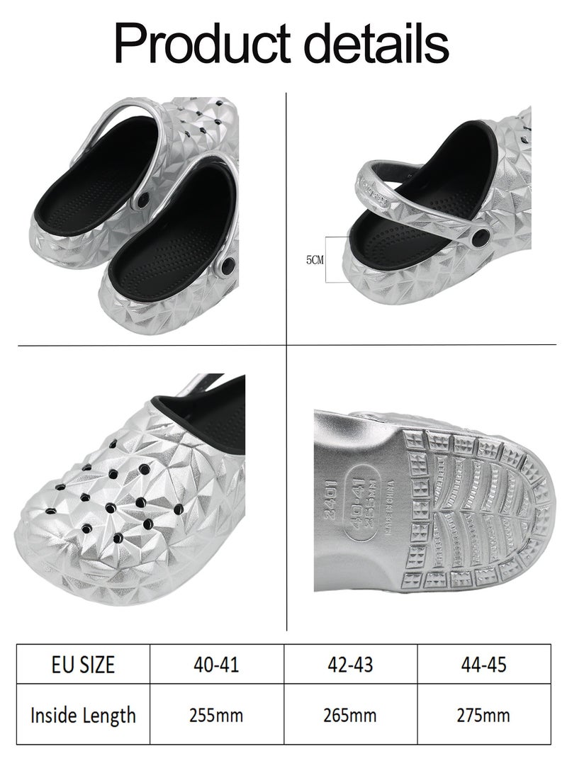 Men's Clogs Shoes Casual Sandals Comfort Slip-on Outdoor Beach Slippers  - Image 2