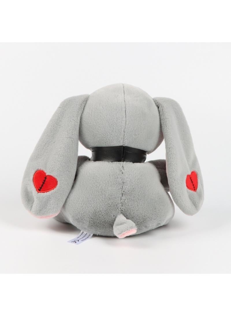 general Creative Doll Dark Series Plush Toy Grey Rabbit 25cm Gift For Kids Boys Girls Children's Day Birthday Gift - Image 4
