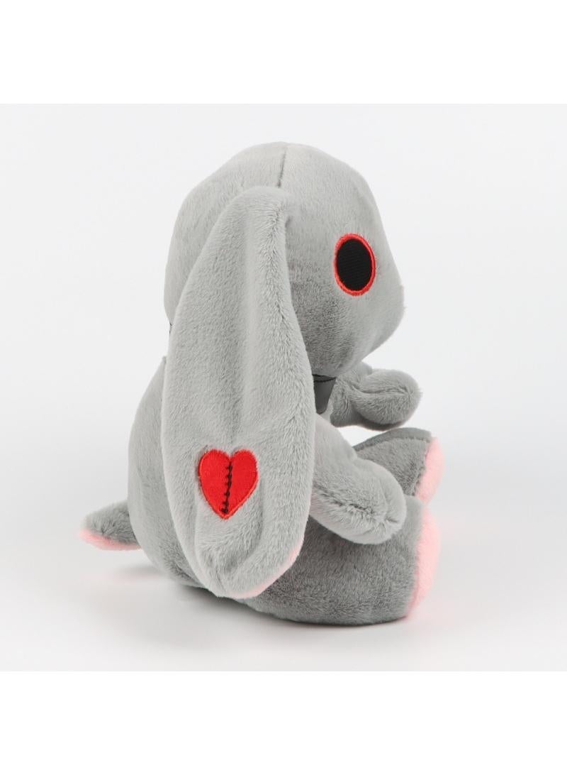 general Creative Doll Dark Series Plush Toy Grey Rabbit 25cm Gift For Kids Boys Girls Children's Day Birthday Gift - Image 5