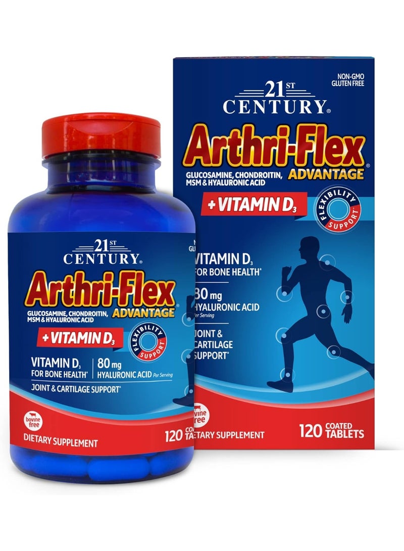 21st Century Arthriflex Advantage Tablets, 120 Count - Image 1