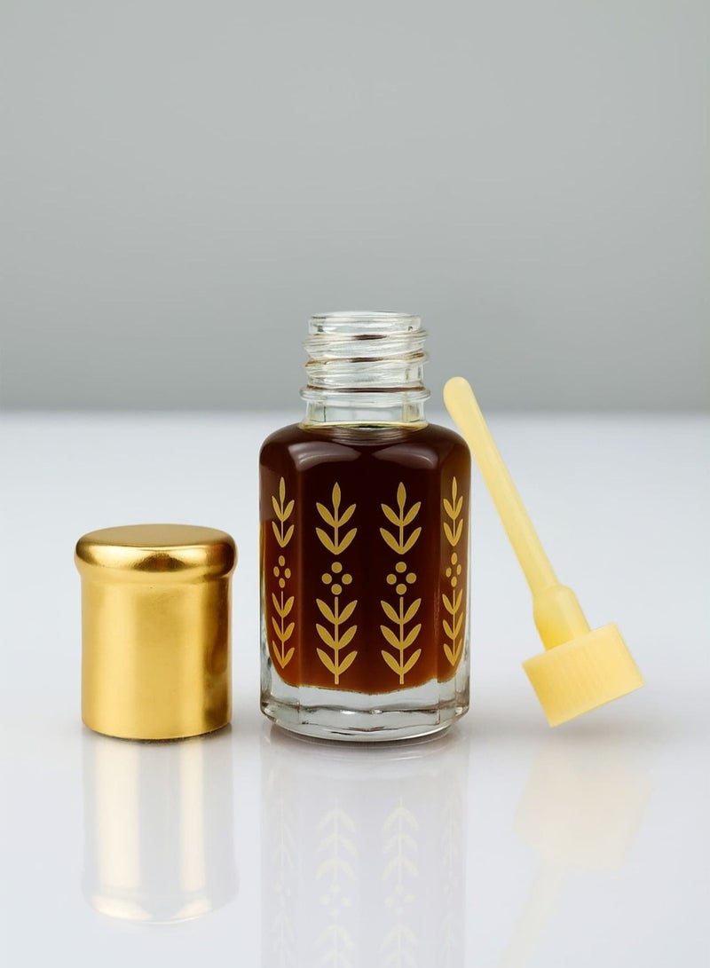 الخليج للعود دهن عود إندونيسي أصلي  زيت عطر طبيعي 100٪  رائحة شرقية فاخرة وثابتة - - Image 4