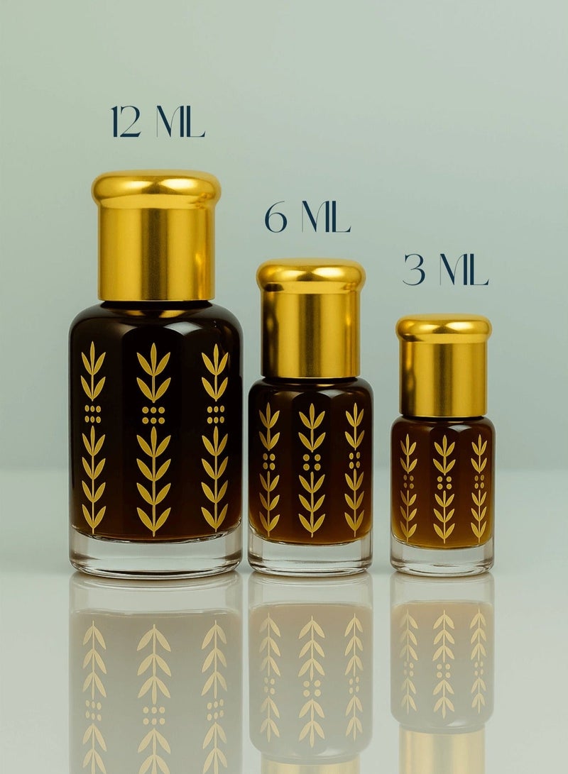 الخليج للعود دهن عود إندونيسي أصلي  زيت عطر طبيعي 100٪  رائحة شرقية فاخرة وثابتة - - Image 3