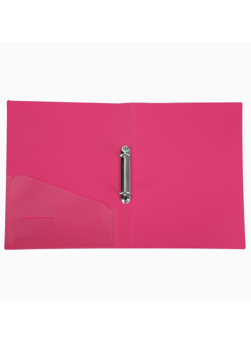 Deli E39576 Rio A4 2-Ring Binder – ideal for home, school, and office organization - Image 2