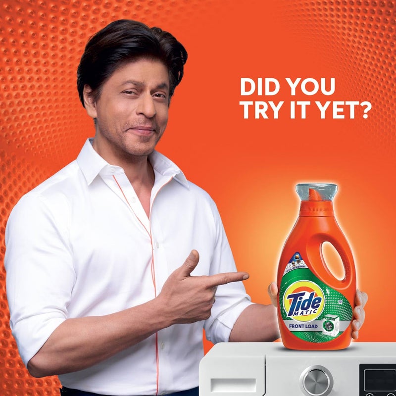 Tide Matic Liquid Detergent 850 Ml Front Load Washing Machine, Pack of 1 - Image 5