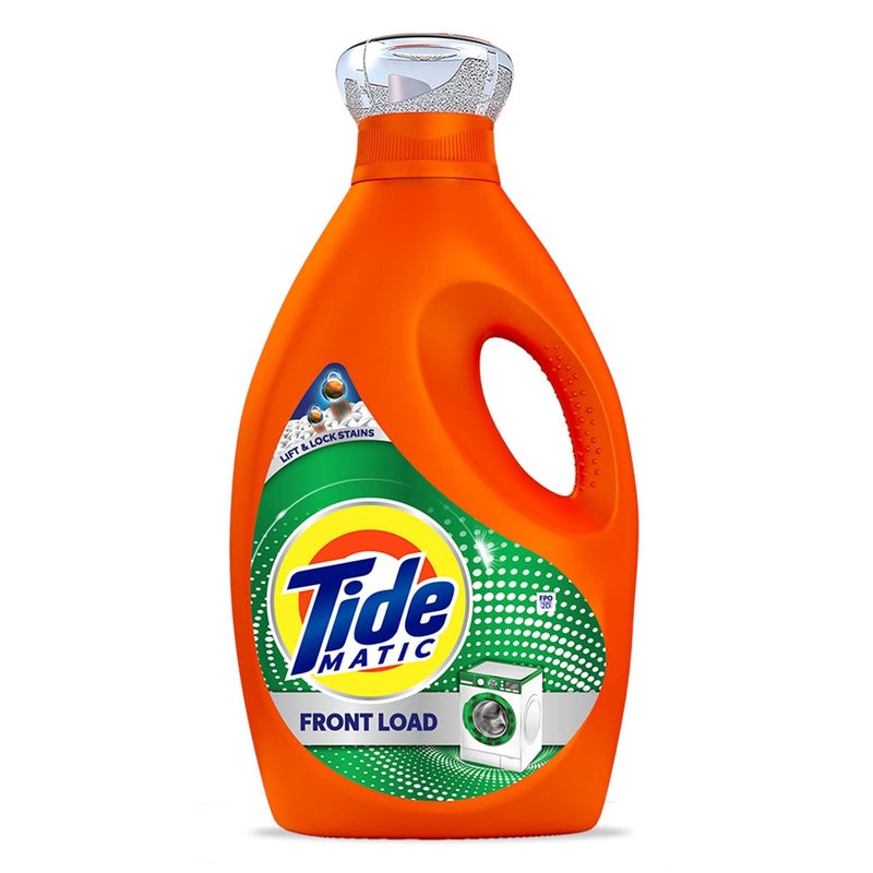 Tide Matic Liquid Detergent 850 Ml Front Load Washing Machine, Pack of 1 - Image 1