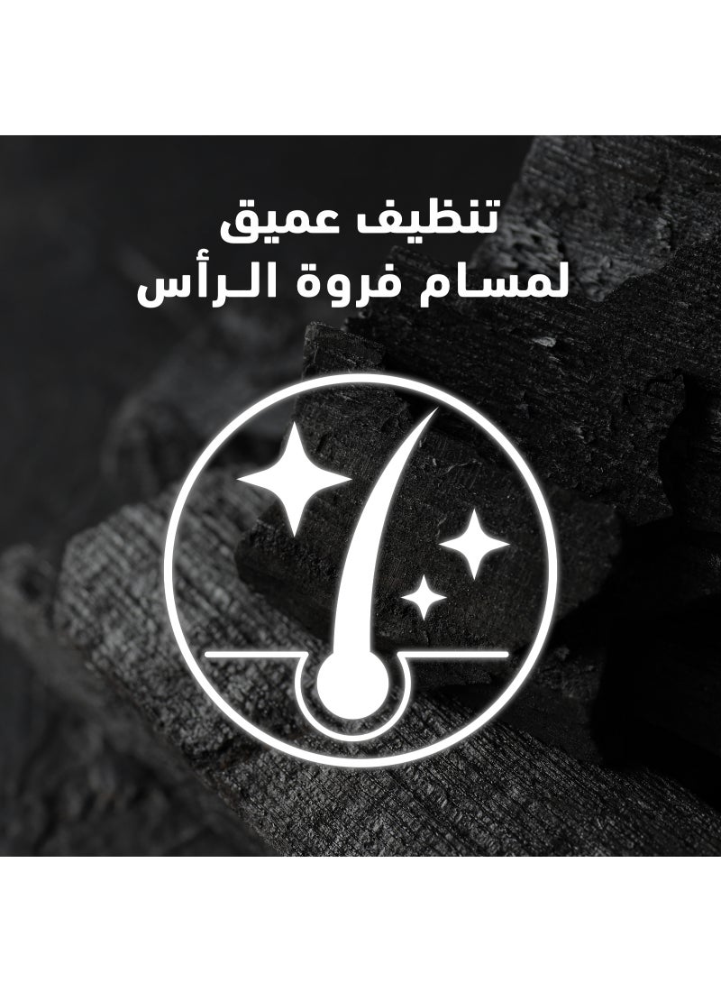 Head & Shoulders Charcoal Detox Anti Dandruff Shampoo 350ml - Image 2