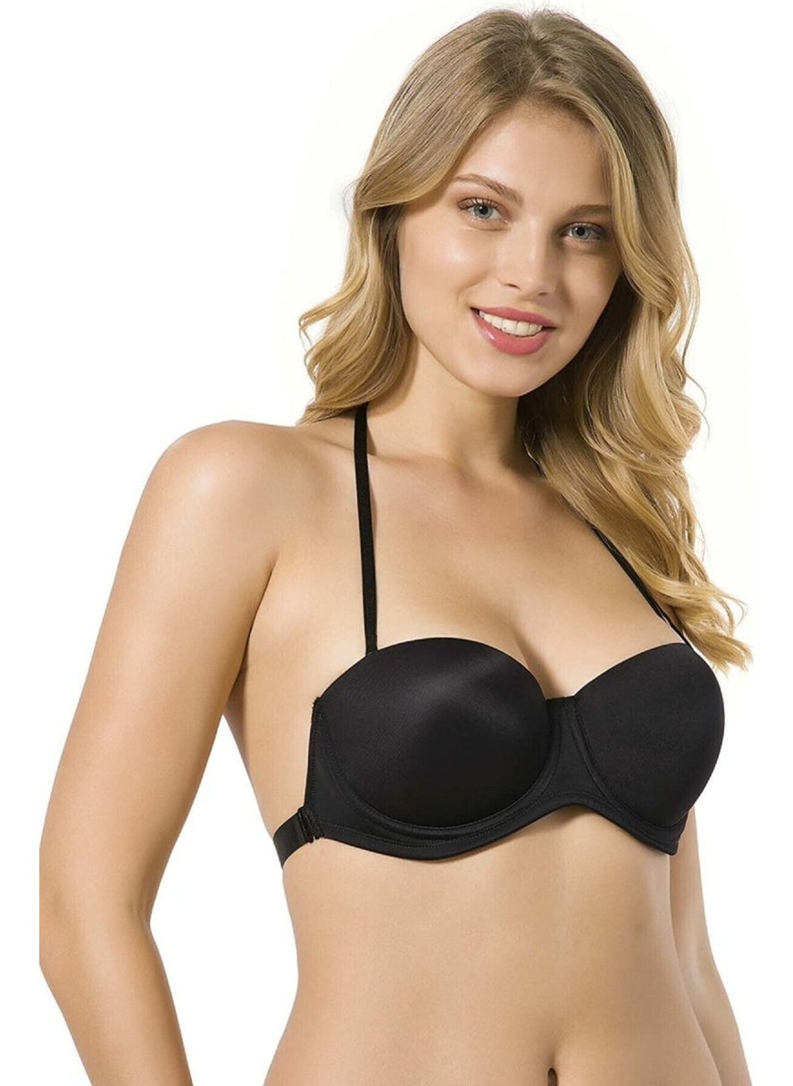 Le Jardin Black Color Support Bra 