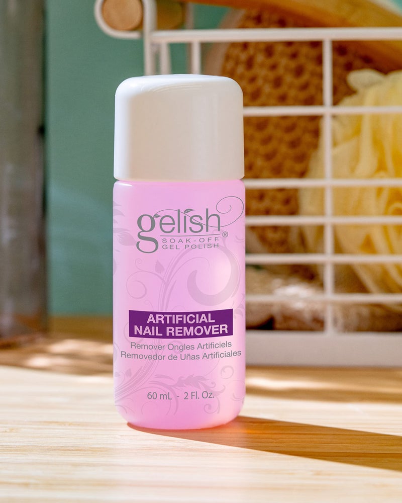 Gelish Artificial Nail Remover â€“ Soak-Off Polish Remover for Fast, Gentle, Prevents Drying, and Maintains Healthy Nails. Ideal for Professional and At-Home Use (4 oz) - Image 2