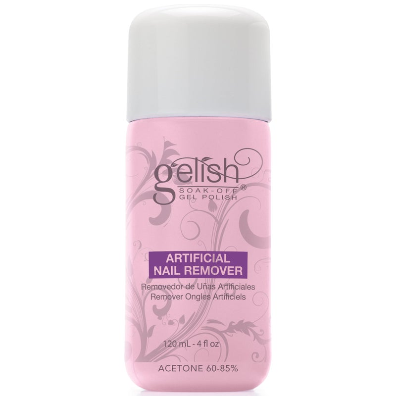 Gelish Artificial Nail Remover â€“ Soak-Off Polish Remover for Fast, Gentle, Prevents Drying, and Maintains Healthy Nails. Ideal for Professional and At-Home Use (4 oz) - Image 1