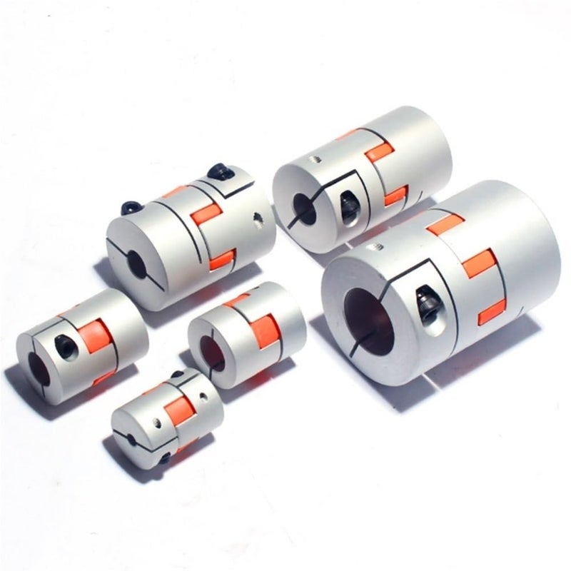 D30L40 4 Jaws Aluminium Plum Coupling Encoder CNC Stepper Motor Shaft Component Spider Flexible Coupler (10X11mm) - Image 4